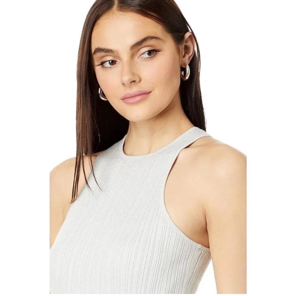 Madewell NWOT Shimmer Knit Cutaway Sweater Tank
